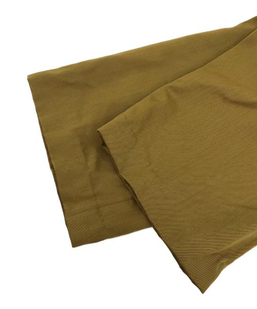 IRENISA（イレニサ）IRENISA (イレニサ) セミフレアパンツ ブラウン サイズ:1の古着・服飾アイテム