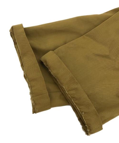 IRENISA（イレニサ）IRENISA (イレニサ) セミフレアパンツ ブラウン サイズ:1の古着・服飾アイテム