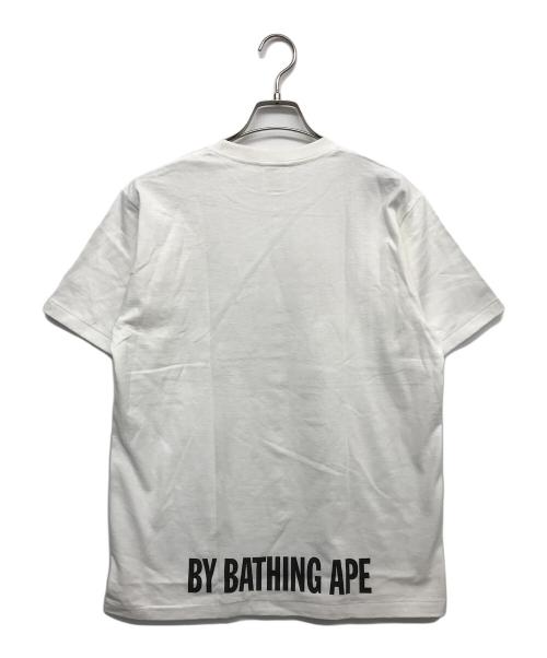 BAPE BY A BATHING APE（ベイプバイアベイシングエイプ）BAPE BY A BATHING APE (ベイプバイアベイシングエイプ) ONE PIECE (ワンピース) プリントTシャツ ホワイト サイズ:Mの古着・服飾アイテム