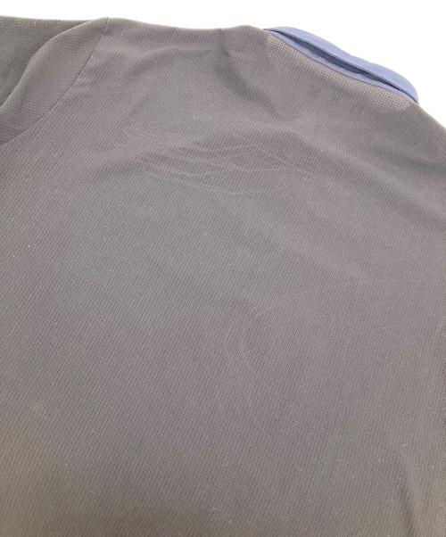 BLACK LABEL CRESTBRIDGE（ブラックレーベル クレストブリッジ）BLACK LABEL CRESTBRIDGE (ブラックレーベル クレストブリッジ) S/Sストレッチシャツ ネイビー サイズ:Mの古着・服飾アイテム
