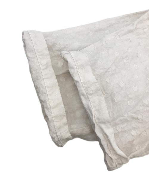 nest Robe（ネストローブ）nest Robe (ネストローブ) リネンドットジャガードパンツ ベージュ サイズ:Freeの古着・服飾アイテム