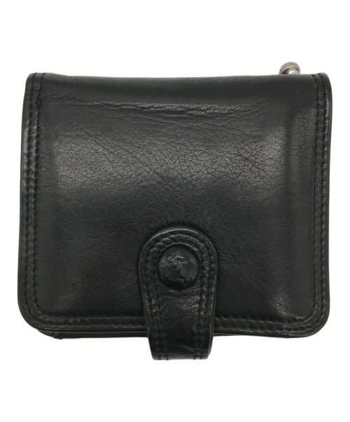 corbo（コルボ）CORBO (コルボ) 2つ折り財布 ブラックの古着・服飾アイテム