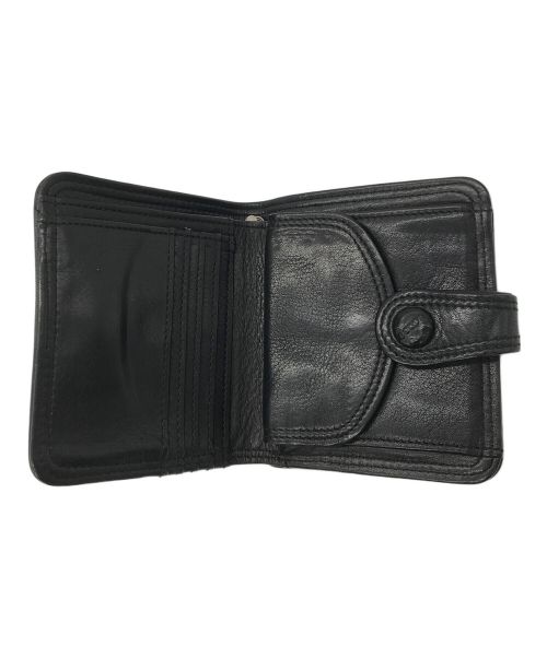 corbo（コルボ）CORBO (コルボ) 2つ折り財布 ブラックの古着・服飾アイテム