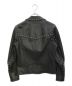PAUL SMITH (ポールスミス) ラムレザースタッズダブルライダースジャケット ブラック サイズ:M：32000円
