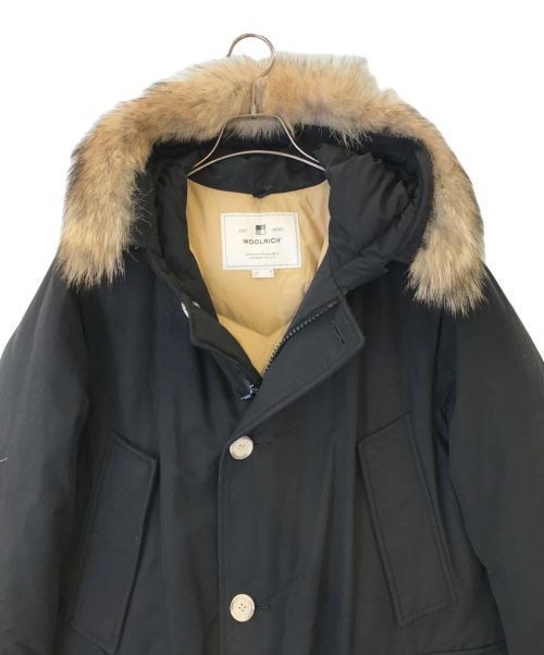 WOOLRICH（ウールリッチ）WOOLRICH (ウールリッチ) ARCTIC PARKA MLフーデッドダウンジャケット ブラック サイズ:Lの古着・服飾アイテム