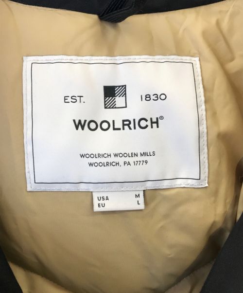WOOLRICH（ウールリッチ）WOOLRICH (ウールリッチ) ARCTIC PARKA MLフーデッドダウンジャケット ブラック サイズ:Lの古着・服飾アイテム