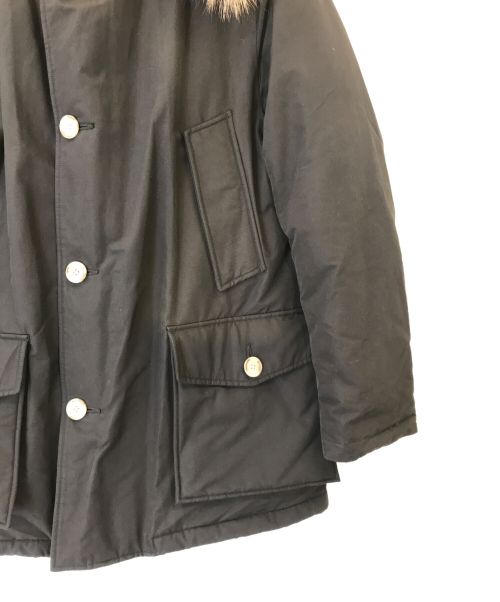 WOOLRICH（ウールリッチ）WOOLRICH (ウールリッチ) ARCTIC PARKA MLフーデッドダウンジャケット ブラック サイズ:Lの古着・服飾アイテム