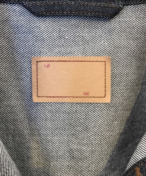LE（エルイー）LE (エルイー) 1STデニムジャケット インディゴ サイズ:不明（タグ切れ）の古着・服飾アイテム
