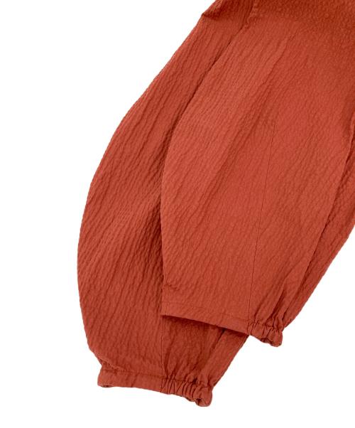 IENA（イエナ）IENA (イエナ) コットンリップルウエストシェイプワンピース レッド サイズ:34の古着・服飾アイテム