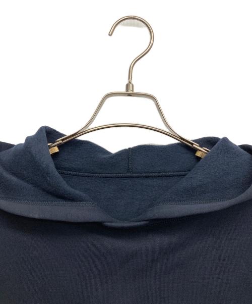 HUMAN WOMAN（ヒューマンウーマン）HUMAN WOMAN (ヒューマンウーマン) 裏起毛ダンボールパーカー ネイビー サイズ:M 未使用品の古着・服飾アイテム