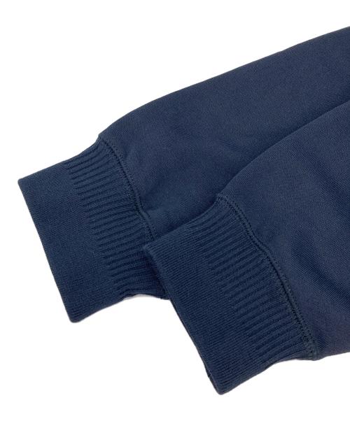 HUMAN WOMAN（ヒューマンウーマン）HUMAN WOMAN (ヒューマンウーマン) 裏起毛ダンボールパーカー ネイビー サイズ:M 未使用品の古着・服飾アイテム