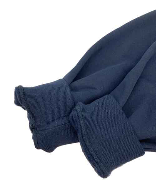 HUMAN WOMAN（ヒューマンウーマン）HUMAN WOMAN (ヒューマンウーマン) 裏起毛ダンボールパーカー ネイビー サイズ:M 未使用品の古着・服飾アイテム