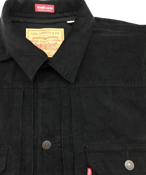 LEVI'S（リーバイス）LEVI'S (リーバイス) UNDERCOVER (アンダーカバー) コンバーチブル トラッカージャケット ブラック サイズ:Lの古着・服飾アイテム