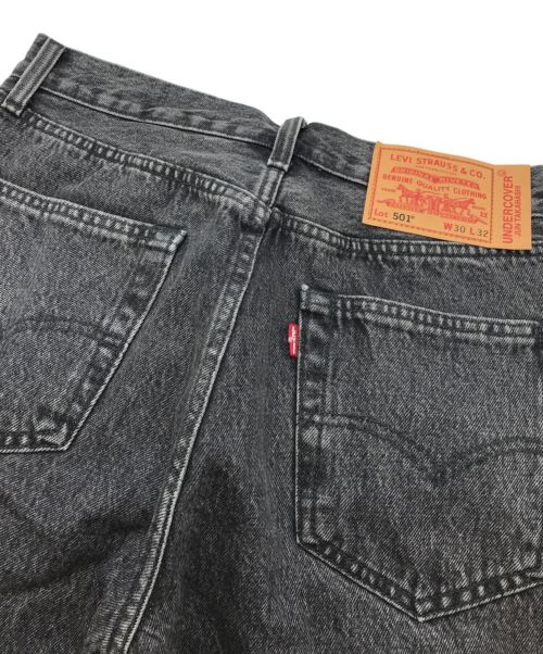 LEVI'S（リーバイス）LEVI'S (リーバイス) UNDERCOVER (アンダーカバー) 501 ジーンズ ブラック サイズ:W30　L32の古着・服飾アイテム