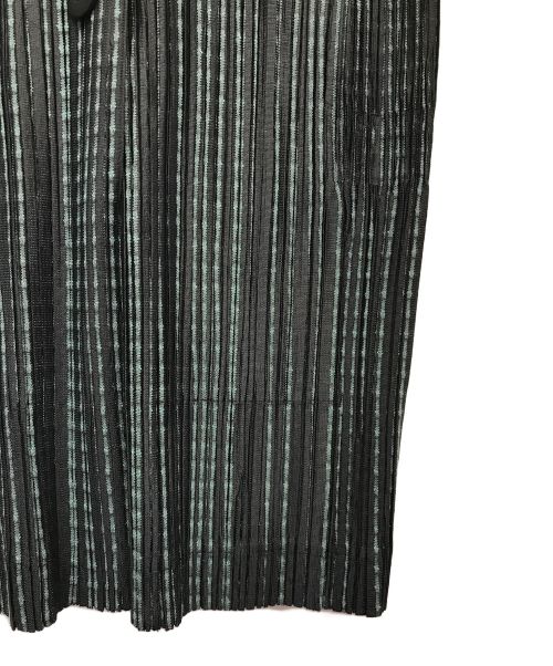 PLEATS PLEASE（プリーツプリーズ）PLEATS PLEASE (プリーツプリーズ) METEOR SHOWERブルゾン ネイビー サイズ:3の古着・服飾アイテム