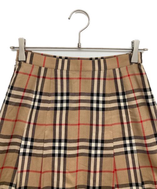 Burberry's（バーバリー）Burberry's (バーバリーズ) ノヴァチェックスカート ベージュ サイズ:9の古着・服飾アイテム