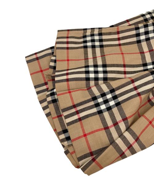 Burberry's（バーバリー）Burberry's (バーバリーズ) ノヴァチェックスカート ベージュ サイズ:9の古着・服飾アイテム