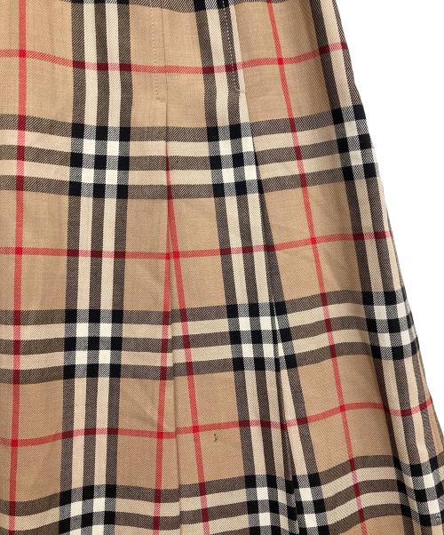 Burberry's（バーバリー）Burberry's (バーバリーズ) ノヴァチェックスカート ベージュ サイズ:9の古着・服飾アイテム