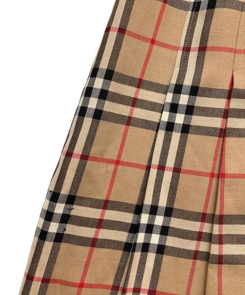 Burberry's（バーバリー）Burberry's (バーバリーズ) ノヴァチェックスカート ベージュ サイズ:9の古着・服飾アイテム