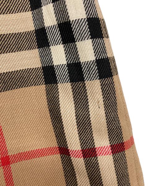 Burberry's（バーバリー）Burberry's (バーバリーズ) ノヴァチェックスカート ベージュ サイズ:9の古着・服飾アイテム