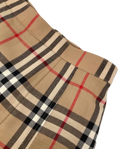 Burberry's（バーバリー）Burberry's (バーバリーズ) ノヴァチェックスカート ベージュ サイズ:9の古着・服飾アイテム