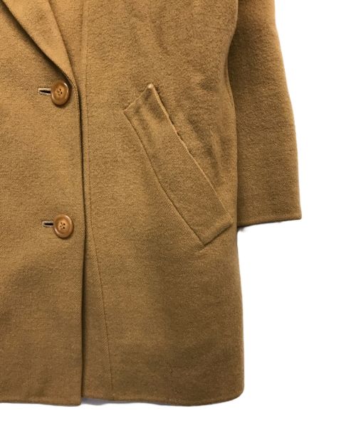 Burberry's（バーバリーズ）Burberry's (バーバリーズ) カシミヤ混 金釦コート ベージュ サイズ:7APの古着・服飾アイテム