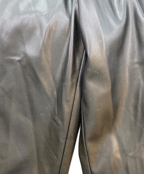 M'S GRACY（エムズグレイシー）M'S GRACY (エムズグレイシー) フェイクレザーパンツ ブラック サイズ:36の古着・服飾アイテム