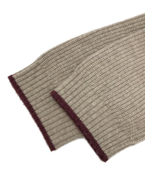 PAUL SMITH（ポールスミス）Paul Smith (ポールスミス) ニットワンピース ベージュ サイズ:Mの古着・服飾アイテム