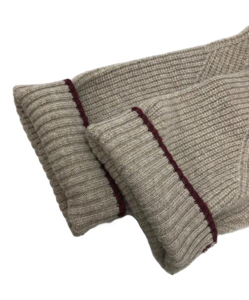 PAUL SMITH（ポールスミス）Paul Smith (ポールスミス) ニットワンピース ベージュ サイズ:Mの古着・服飾アイテム