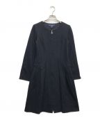 M'S GRACYエムズグレイシー）の古着「ブラウスワンピース」｜ネイビー