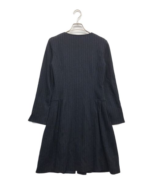 M'S GRACY（エムズグレイシー）M'S GRACY (エムズグレイシー) ブラウスワンピース ネイビー サイズ:38の古着・服飾アイテム