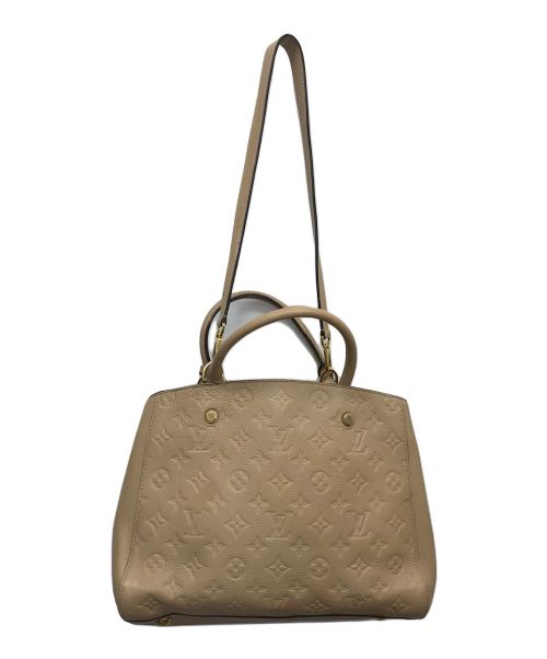 LOUIS VUITTON（ルイ ヴィトン）LOUIS VUITTON (ルイ ヴィトン) モノグラム・アンプラント モンテーニュMM ピンクの古着・服飾アイテム