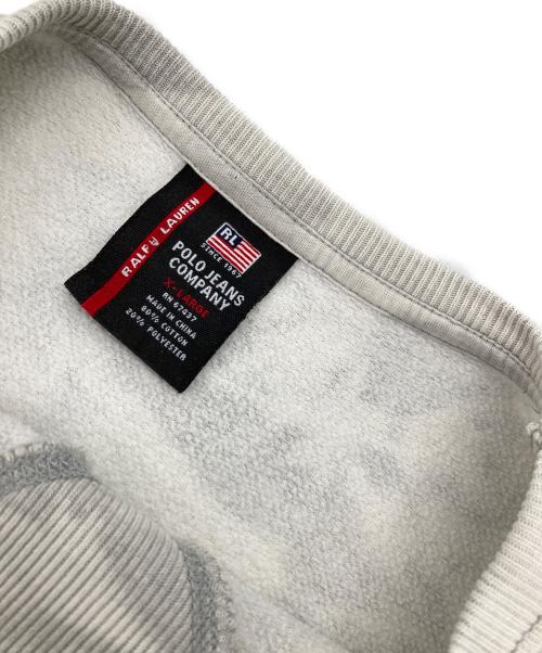 POLO JEANS CO.（ポロジーンズカンパニー）POLO JEANS CO. (ポロジーンズカンパニー) スウェット ホワイト サイズ:XLの古着・服飾アイテム