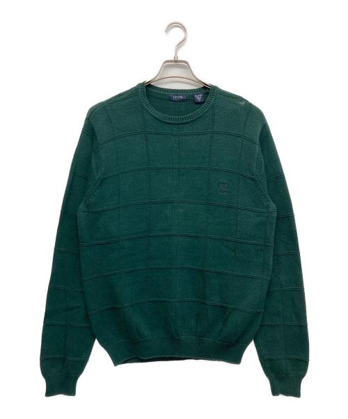 IZOD（アイゾッド）IZOD (アイゾッド) ニット グリーン サイズ:Mの古着・服飾アイテム