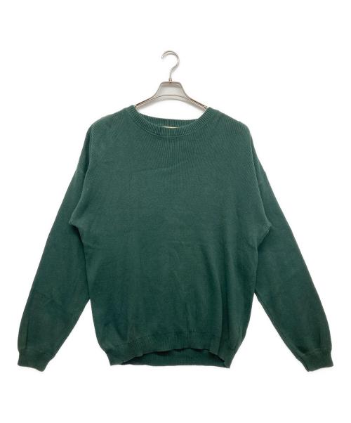 Eddie Bauer（エディーバウアー）Eddie Bauer (エディーバウアー) ニット グリーン サイズ:Lの古着・服飾アイテム