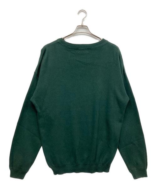 Eddie Bauer（エディーバウアー）Eddie Bauer (エディーバウアー) ニット グリーン サイズ:Lの古着・服飾アイテム