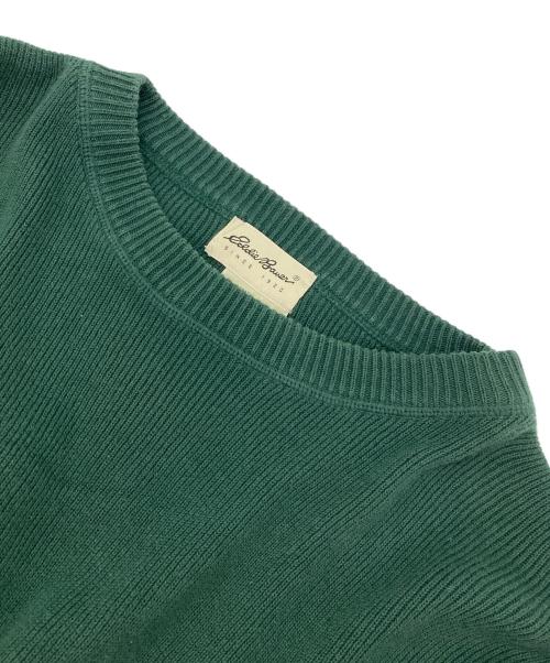 Eddie Bauer（エディーバウアー）Eddie Bauer (エディーバウアー) ニット グリーン サイズ:Lの古着・服飾アイテム