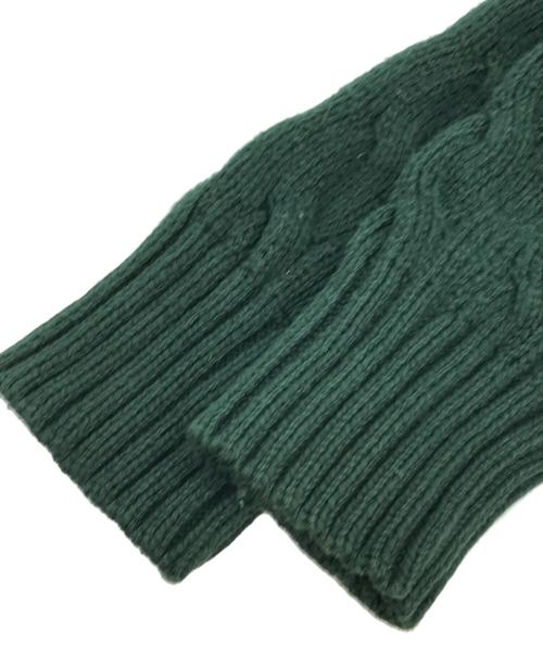 POLO RALPH LAUREN（ポロ・ラルフローレン）POLO RALPH LAUREN (ポロ・ラルフローレン) ピマコットンニット グリーン サイズ:Sの古着・服飾アイテム