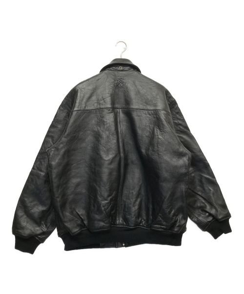 ROCA WEAR（ロカウェア）ROCA WEAR (ロカウェア) レザージャケット ブラック サイズ:XLの古着・服飾アイテム