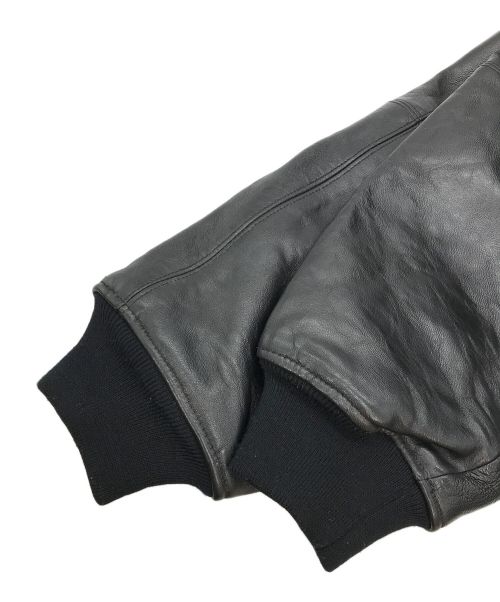 ROCA WEAR（ロカウェア）ROCA WEAR (ロカウェア) レザージャケット ブラック サイズ:XLの古着・服飾アイテム