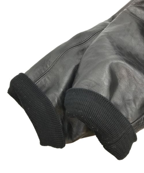 ROCA WEAR（ロカウェア）ROCA WEAR (ロカウェア) レザージャケット ブラック サイズ:XLの古着・服飾アイテム