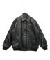 ROCA WEAR（ロカウェア）の古着「レザージャケット」｜ブラック