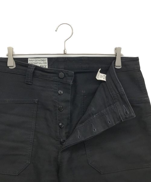 THE REAL McCOY'S（ザ・リアルマッコイズ）THE REAL McCOY'S (ザ・リアルマッコイズ) USN N-1 Trousers Modify ブラック サイズ:XLの古着・服飾アイテム