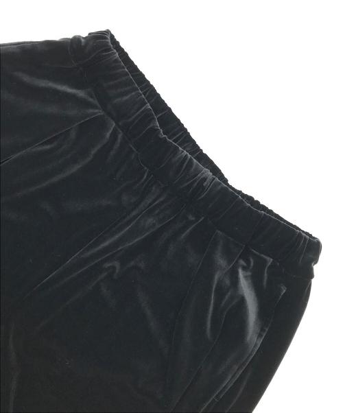 O'2nd（オーセカンド）O'2nd (オーセカンド) ベロアパンツ ブラック サイズ:TALLの古着・服飾アイテム