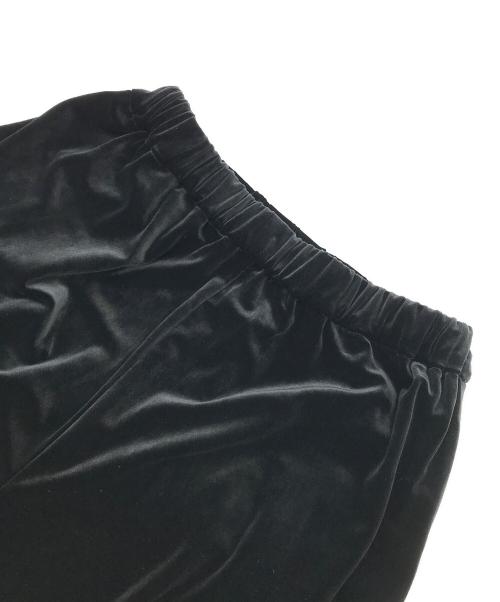 O'2nd（オーセカンド）O'2nd (オーセカンド) ベロアパンツ ブラック サイズ:TALLの古着・服飾アイテム