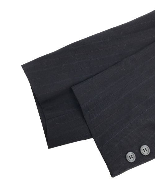 BROOKS BROTHERS（ブルックスブラザーズ）BROOKS BROTHERS (ブルックスブラザーズ) ストライプテーラードジャケット ネイビー サイズ:FREEの古着・服飾アイテム