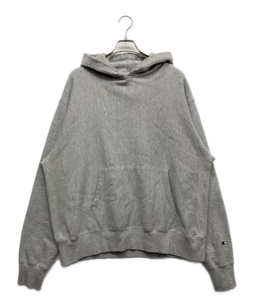 Champion REVERSE WEAVE（チャンピオン リバース ウィーブ）Champion REVERSE WEAVE (チャンピオン リバース ウィーブ) パーカー グレー サイズ:XLの古着・服飾アイテム