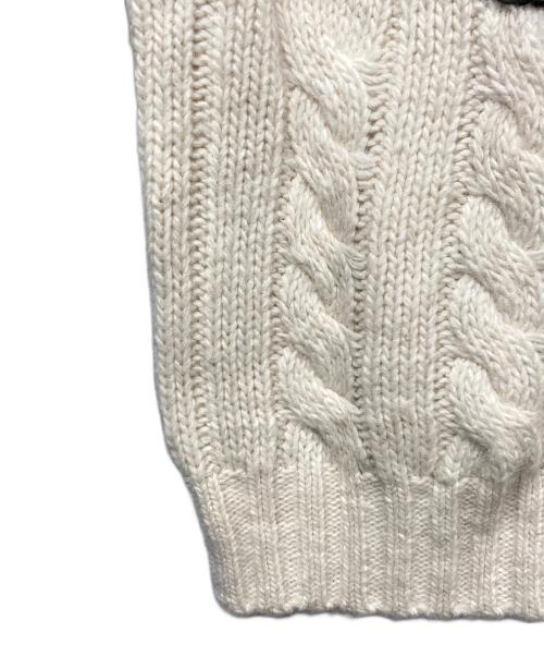 POLO RALPH LAUREN（ポロ・ラルフローレン）POLO RALPH LAUREN (ポロ・ラルフローレン) ノルディックセーター ホワイト サイズ:Sの古着・服飾アイテム