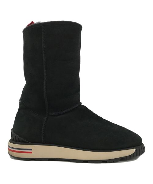 MONCLER（モンクレール）MONCLER (モンクレール) GABYムートンブーツ ブラック サイズ:不明の古着・服飾アイテム