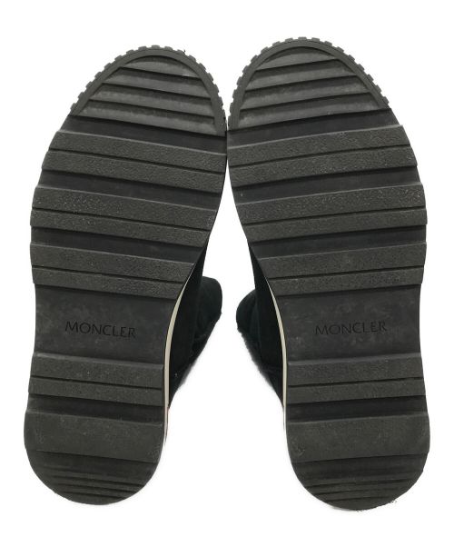 MONCLER（モンクレール）MONCLER (モンクレール) GABYムートンブーツ ブラック サイズ:不明の古着・服飾アイテム